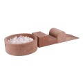 foam climbing blocks and dry pool