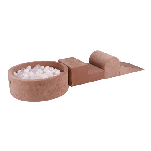foam climbing blocks and dry pool