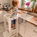 wooden kitchen helper natural