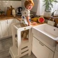 wooden kitchen helper natural