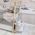 wicker basket white