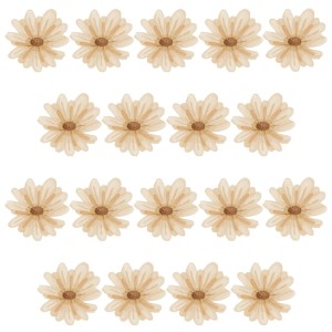 PASTELOWE LOVE - WALL STICKERS BOHO DAISY 