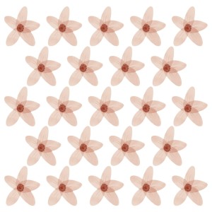 PASTELOWE LOVE - WALL STICKERS BOHO FORGET-ME-NOTS