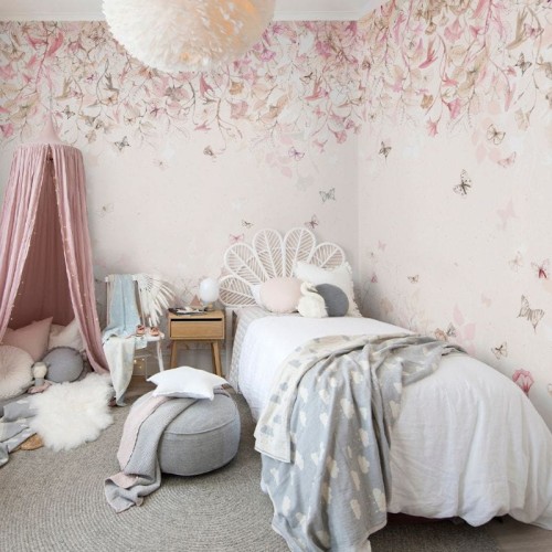 wallpaper butterflies rose