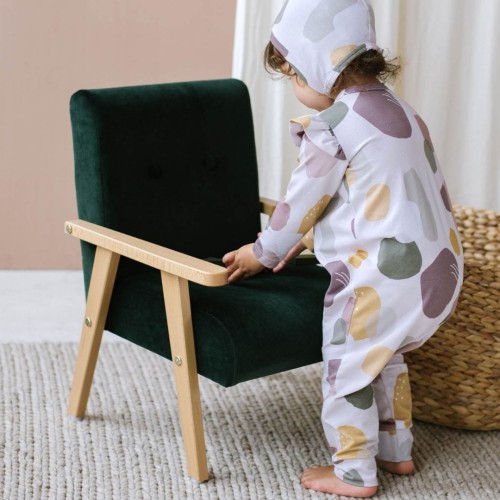 green armchair for kids
