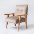 armchair for children beige