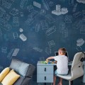 wallpaper for boys blocks