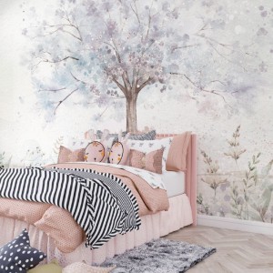 MALUMI - WALLPAPER MERRY CHERRY PURPLE