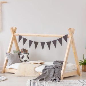 ADEKO - WOODEN TEEPEE BED MILA 