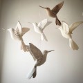 BEIGE LINEN HUMMINGBIRD