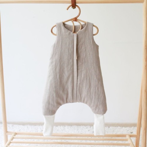 linen sleeping bag with legs