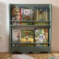 small wooden bookcase for kids room