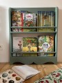 small wooden bookcase for kids room