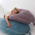 kids pouf blue
