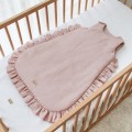 linen sleeping bag pink