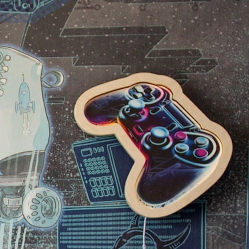 gamepad night lamp