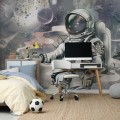 galaxy wallpaper for boys room