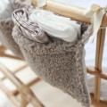 bed organizer teddy taupe