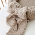 baby nest teddy taupe