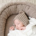 baby nest teddy taupe