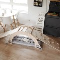 wooden rocker L set