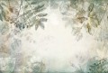 wallpaper herbarium mint