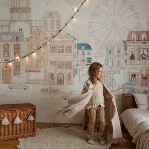 MALUMI - WALLPAPER IN TENEMENT HOUSE BEIGE