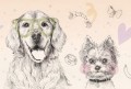 wallpaper doggies rainbow