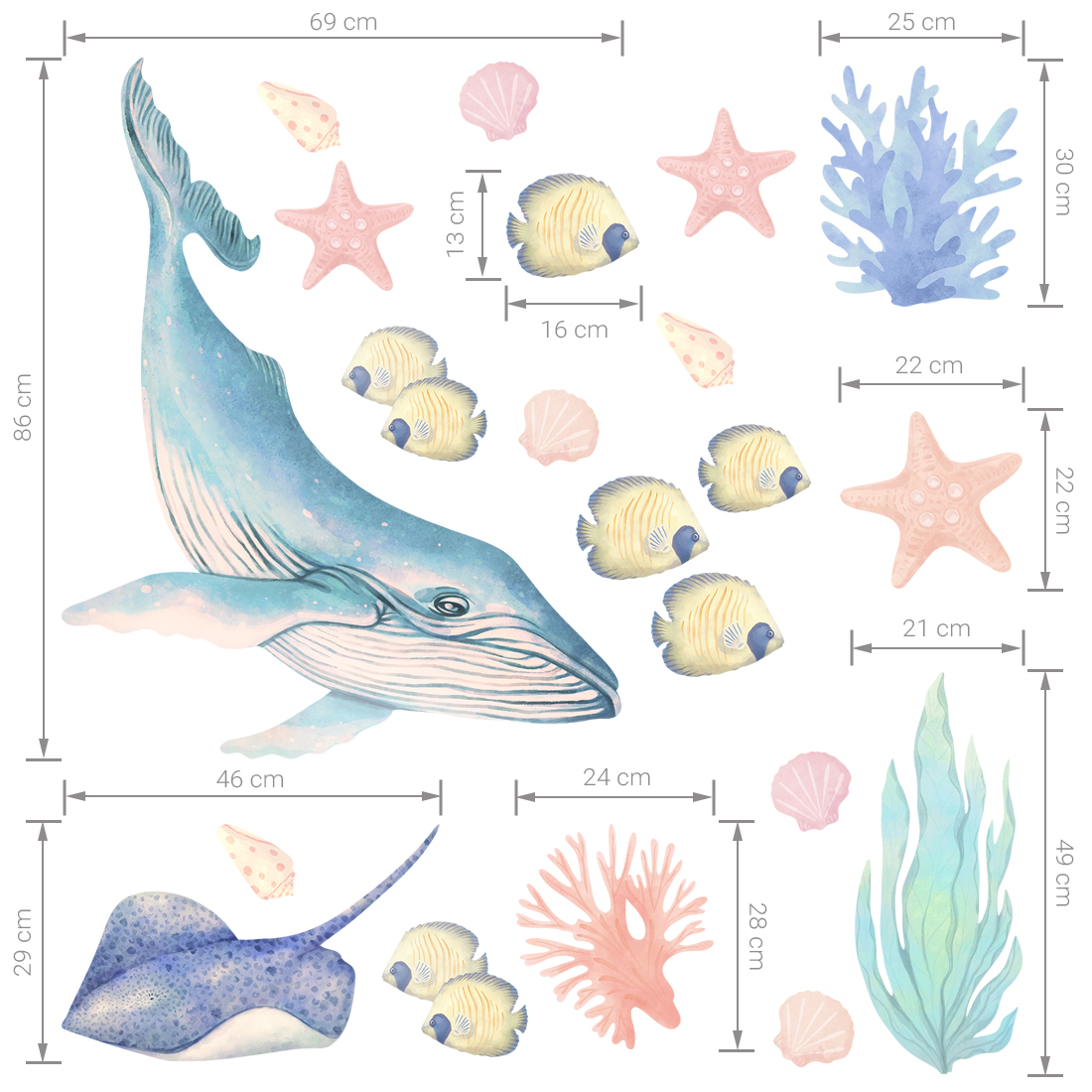 wall sticker ocean